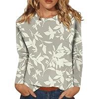 Algopix Similar Product 6 - LPIGOH Women Long Sleeve Shirt Crew