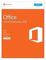 Algopix Similar Product 6 - Microsoft Office Home and Business 2016
