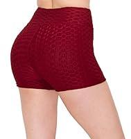 Algopix Similar Product 8 - ALWAYS High Waist Yoga Shorts  Womens