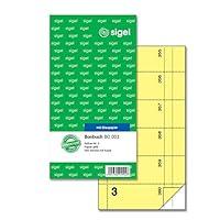 Algopix Similar Product 3 - Sigel 2 Voucher Book 360 Tickets 105 x
