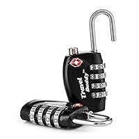 Algopix Similar Product 6 - 2 x Travel Buddy TSA Security Padlock 