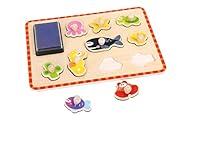 Algopix Similar Product 9 - Toysters Wooden Marine Animal Stamp