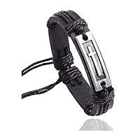 Algopix Similar Product 5 - Fusamk Fashion Cross Tag Bangle
