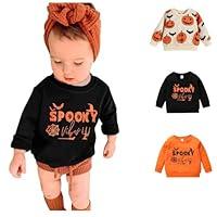 Algopix Similar Product 5 - HIUARA Toddler Halloween Shirt Infant