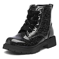 Algopix Similar Product 6 - K KomForme Girls Glitter Ankle Boots