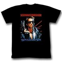 Algopix Similar Product 8 - Terminator Schwarz Adult TShirt Tee 4X