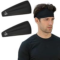 Algopix Similar Product 14 - Value 2Pack Mens Headband  Guys
