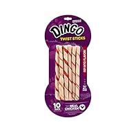 Algopix Similar Product 8 - Dingo Twist Stick Rawhide Chews Made