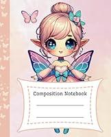 Algopix Similar Product 5 - Cute Kawaii Pink Composition Notebook