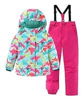 Algopix Similar Product 10 - Hiheart Girls Winter Warm Snowsuit