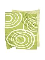 Algopix Similar Product 2 - Organic Knit Blanket Color: Lawn Green