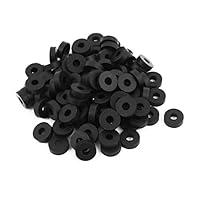 Algopix Similar Product 15 - uxcell Rubber Flat Washers 13mm OD 5mm