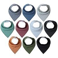 Algopix Similar Product 10 - Matimati Baby Baby Bandana Bibs For