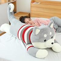 Algopix Similar Product 5 - Long Shiba Inu Plush Pillow Giant