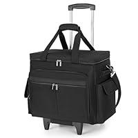 Algopix Similar Product 12 - Trunab Rolling Teacher Bag with