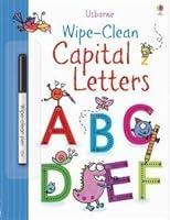 Algopix Similar Product 17 - WipeClean Capital Letters Usborne