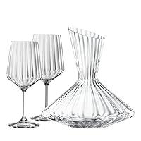 Algopix Similar Product 10 - Spiegelau 3piece decanter set 1x