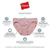  Hanes Womens Fresh & Dry Light And Moderate Period 3-Pack  Underwear