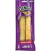 Algopix Similar Product 5 - Dingo Wagn Wraps Jumbo 2 Count Made