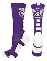 Algopix Similar Product 1 - MadSportsStuff LAX Lacrosse Socks with