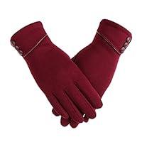 Algopix Similar Product 14 - Reocahoo Wedding Bridal Gloves Winter