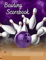 Algopix Similar Product 3 - Bowling Scorebook with pin placement