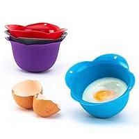 Algopix Similar Product 20 - Kitzini Poached Egg Cup Egg Coddler 4