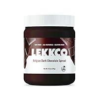 Algopix Similar Product 12 - Lekkco Belgian Dark Chocolate Spread