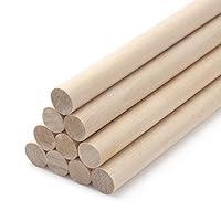 Algopix Similar Product 4 - Wooden Dowel Rods Wood Dowels 10PCS