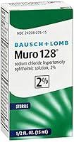 Algopix Similar Product 13 - MURO 128 2% OPTH SOL Size: 0.5 Fl Oz