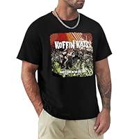 Algopix Similar Product 8 - Koffin Music Kats Band Mens T Shirt