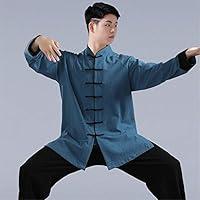Algopix Similar Product 6 - TYBYJYF Unisex Tai Chi Uniform