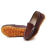 Algopix Similar Product 13 - RVROVIC Kids Girls Boys Slipon Loafers