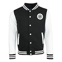 Algopix Similar Product 6 - Sweet80 Wheel Varsity Jacket  Black 