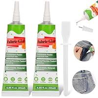 Algopix Similar Product 18 - 2 x 80 ML Fabric Glue for Clothing