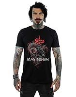 Algopix Similar Product 16 - Mastodon Mens Rams Head Colour TShirt