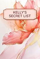 Algopix Similar Product 10 - Kellys Secret List Secure Journal for