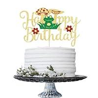Algopix Similar Product 4 - Florcmet glitter Happy Birthday Cake