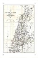 Algopix Similar Product 8 - Rosefinch Stone Vintage Map Of Lebanon