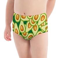 Algopix Similar Product 3 - Healthy Food Avocado Girls Underwear