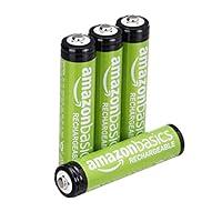 Algopix Similar Product 3 - Amazon Basics 4Pack AAA Performance