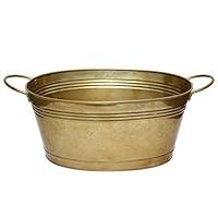 Algopix Similar Product 9 - AB Home Large Ferrum Galvanized Iron