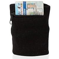 Algopix Similar Product 8 - Suddora Zipper Wrist Pouch  Sweatband