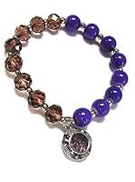 Algopix Similar Product 8 - Woman Bracelet Crystal Spinner Lucky
