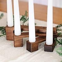 Algopix Similar Product 8 - Black Walnut Candle Stick Candle Holder