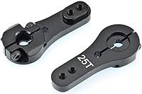 Algopix Similar Product 1 - Apex RC Products 25T for Futaba Black