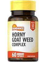 Algopix Similar Product 7 - Sundance Horny Goat Weed Complex  60