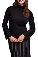 Algopix Similar Product 3 - Tribal Womens Long Sleeve Funnel Neck