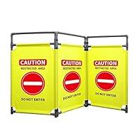 Algopix Similar Product 16 - 3 Panels Safety Barricade 58FT