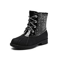 Algopix Similar Product 4 - DREAM PAIRS Girls Side Zipper Glitter